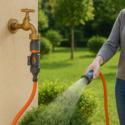 Raccord tuyau arrosage | Étanche - JARDIN ARROSER