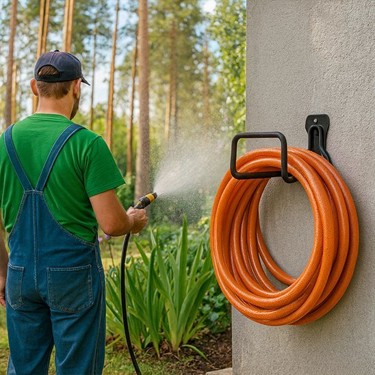 Support tuyau arrosage | Jardimax - JARDIN ARROSER